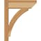 Ekena Millwork Thorton Slat Rough Sawn Outlooker, Western Red Cedar, 6"W x 16"D x 20"H OUT06X16X20THR06RWR - alternate 3